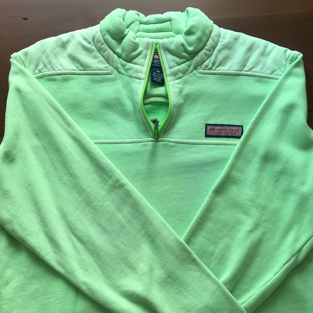 Lime Vineyard Vines Pullover